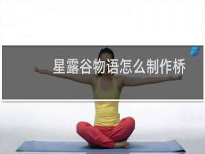 星露谷物语怎么制作桥