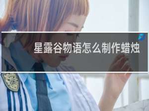 星露谷物语怎么制作蜡烛