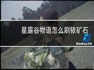 星露谷物语怎么刷铱矿石