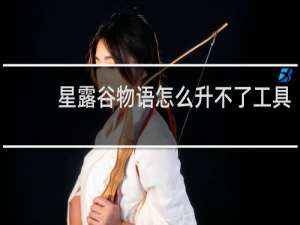 星露谷物语怎么升不了工具