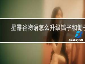 星露谷物语怎么升级镐子和锄子