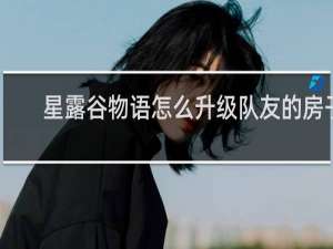 星露谷物语怎么升级队友的房子