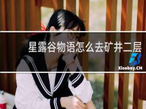 星露谷物语怎么去矿井二层