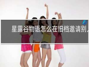 星露谷物语怎么在旧档邀请别人