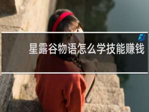 星露谷物语怎么学技能赚钱