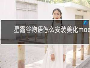 星露谷物语怎么安装美化mod