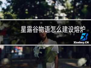 星露谷物语怎么建设熔炉