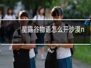 星露谷物语怎么开沙漠n