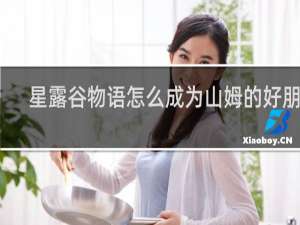 星露谷物语怎么成为山姆的好朋友