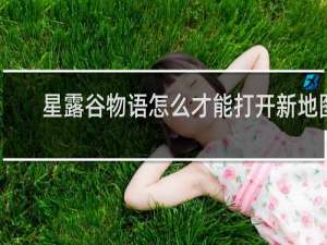 星露谷物语怎么才能打开新地图