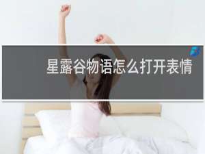 星露谷物语怎么打开表情