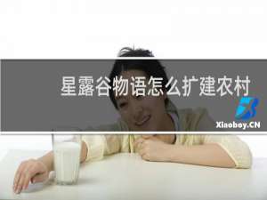 星露谷物语怎么扩建农村
