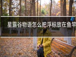 星露谷物语怎么把浮标放在鱼竿上