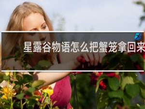 星露谷物语怎么把蟹笼拿回来