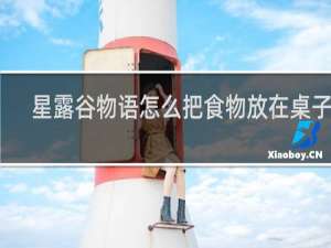 星露谷物语怎么把食物放在桌子上