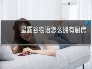 星露谷物语怎么拥有厨房