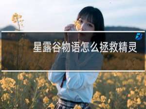 星露谷物语怎么拯救精灵