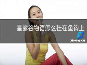 星露谷物语怎么挂在鱼钩上