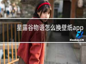 星露谷物语怎么换壁纸app