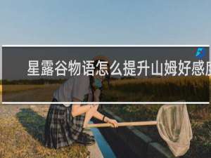 星露谷物语怎么提升山姆好感度