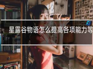 星露谷物语怎么提高各项能力等级