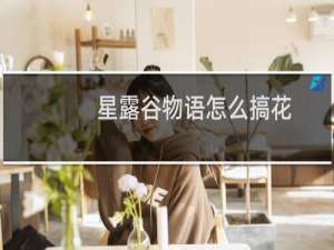 星露谷物语怎么搞花