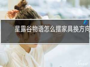 星露谷物语怎么摆家具换方向