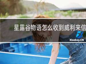 星露谷物语怎么收到威利来信
