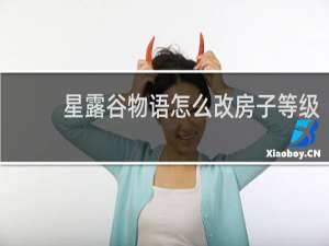 星露谷物语怎么改房子等级