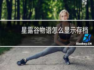星露谷物语怎么显示存档