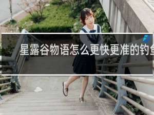 星露谷物语怎么更快更准的钓鱼