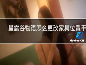 星露谷物语怎么更改家具位置手机