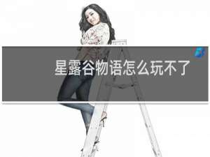 星露谷物语怎么玩不了