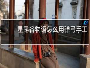 星露谷物语怎么用弹弓手工