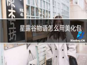 星露谷物语怎么用美化包