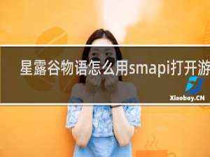 星露谷物语怎么用smapi打开游戏
