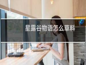 星露谷物语怎么草料
