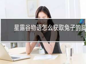 星露谷物语怎么获取兔子的脚