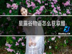 星露谷物语怎么获取醋