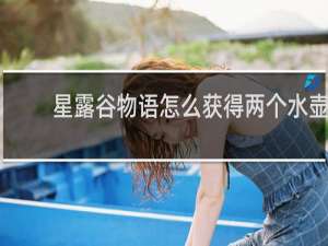 星露谷物语怎么获得两个水壶