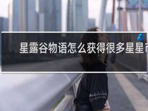 星露谷物语怎么获得很多星星币