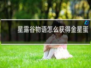 星露谷物语怎么获得金星蛋