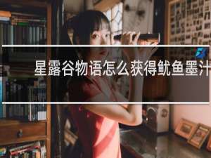 星露谷物语怎么获得鱿鱼墨汁