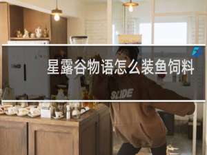 星露谷物语怎么装鱼饲料