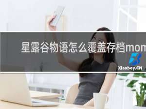 星露谷物语怎么覆盖存档mom