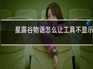 星露谷物语怎么让工具不显示