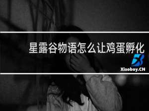 星露谷物语怎么让鸡蛋孵化