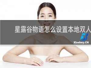 星露谷物语怎么设置本地双人