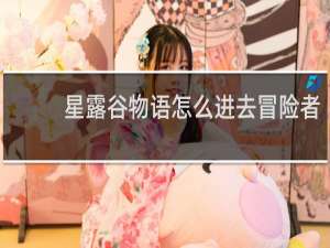 星露谷物语怎么进去冒险者