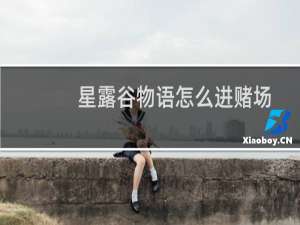 星露谷物语怎么进赌场